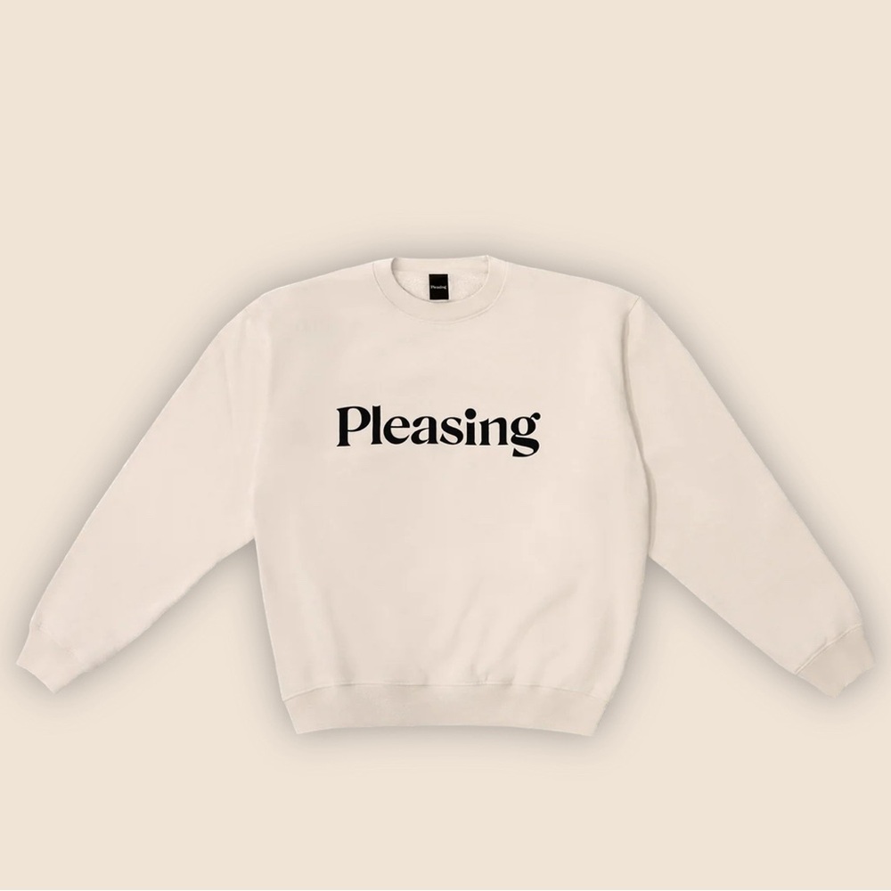 Pleasing Cream Crewneck